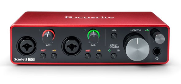 FOCUSRITE Scarlett 2i2 3rd Gen