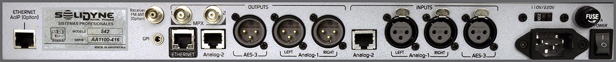 FM-ПРОЦЕССОРSolidyne 542 APC