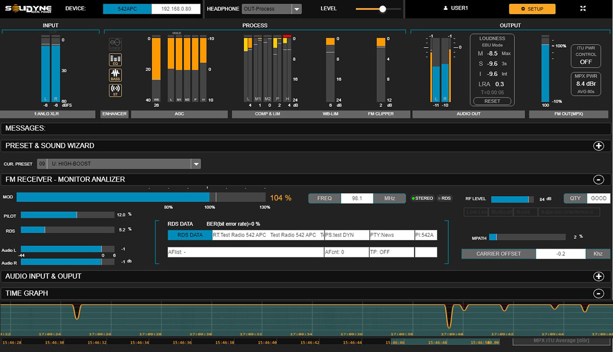 FM-ПРОЦЕССОР Solidyne 542 APC