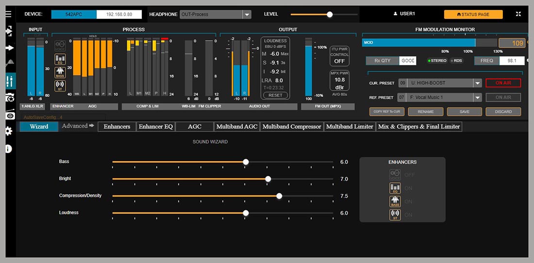 FM-ПРОЦЕССОР Solidyne 542 APC