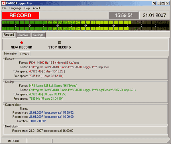 RADIO Logger Pro